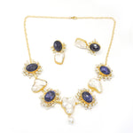Load image into Gallery viewer, Fancy Pearl Fall Necklace Set