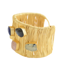 Load image into Gallery viewer, Semiprecious Gemstones Luxe Bangle
