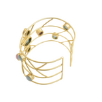 Load image into Gallery viewer, Crystal Statement Bangle Cuff