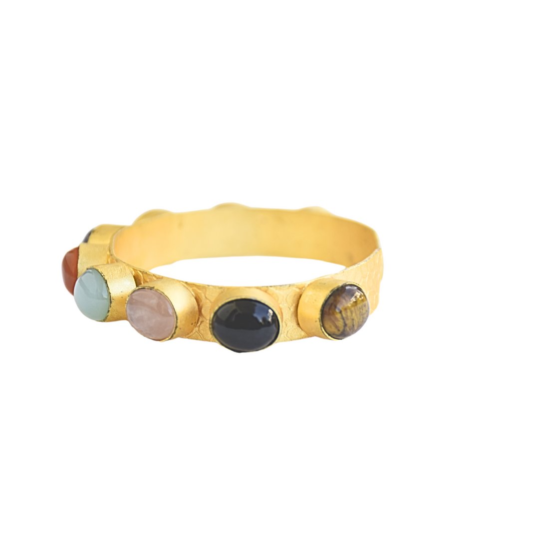 Real Navratna Bangle Cuffs