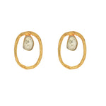 Load image into Gallery viewer, Prehnite Geometry Handmade Necklace Set