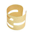 Load image into Gallery viewer, Bold Gold Plated Cuff Bangle