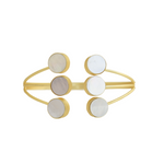 Load image into Gallery viewer, Mother of Pearl Elegant Cuff