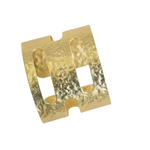 Load image into Gallery viewer, Bold Gold Plated Cuff Bangle