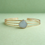 Load image into Gallery viewer, Amazonite Adjustable Bangle