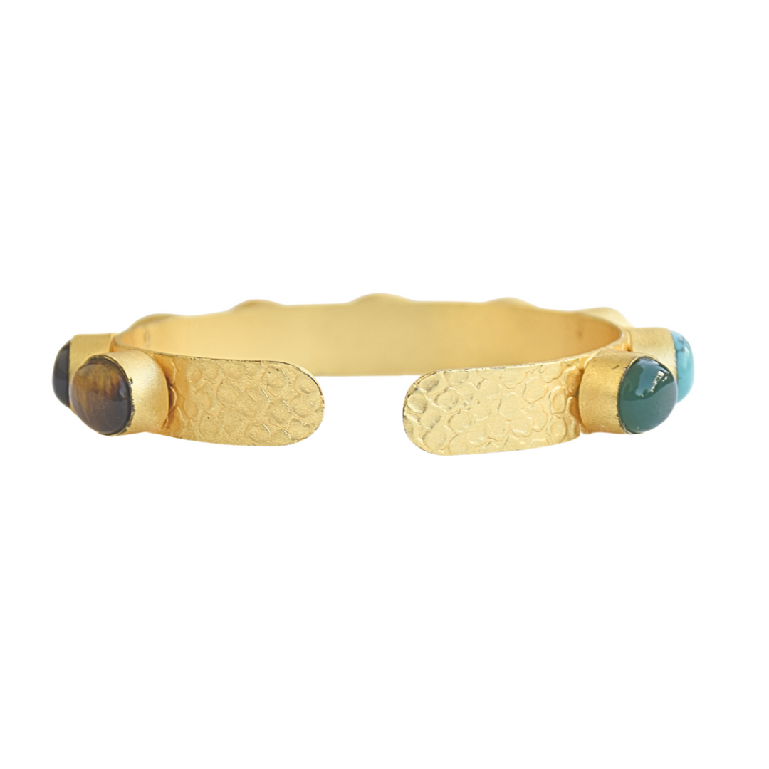 Real Navratna Bangle Cuffs