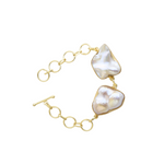 Load image into Gallery viewer, Baroque Pearl Bracelet