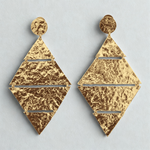 Load image into Gallery viewer, Geometric Dangle Earrings