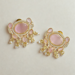 Load image into Gallery viewer, Trending fancy design perfect for any event , wedding or festive wear must have earrings studs