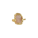 Load image into Gallery viewer, Rose Quartz Vintage Designer Ring