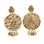 Load image into Gallery viewer, Big geometric dangle drop ethnic wedding bridesmaid gift for her festive earrings