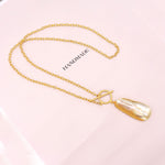 Load image into Gallery viewer, Minimalist natural pearl pendant perfect for everyday wear or gifting