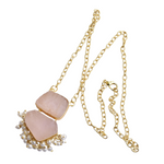 Load image into Gallery viewer, Natural Rose Quartz Pendant