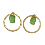 Load image into Gallery viewer, Hammered Fancy Studs