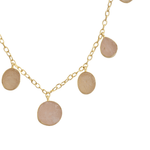 Load image into Gallery viewer, Dangling Rose Quartz Chain