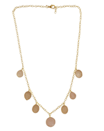 Load image into Gallery viewer, Dangling Rose Quartz Chain