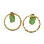 Load image into Gallery viewer, Hammered Fancy Studs