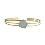 Load image into Gallery viewer, Amazonite Adjustable Bangle