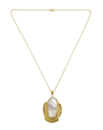 Load image into Gallery viewer, Genz Auricka Luxury Handcrafted Charm with Pearl and 18k gold plating