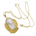 Load image into Gallery viewer, Gift Auricka Luxury Handcrafted Charm with Pearl and 18k gold plating