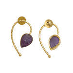 Load image into Gallery viewer, Amethyst Studs