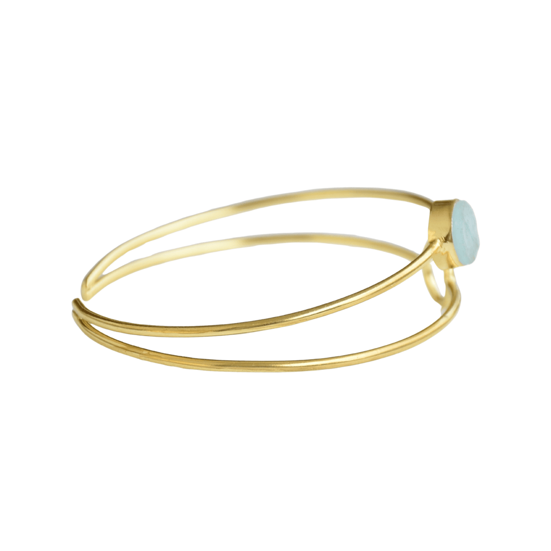 Amazonite Adjustable Bangle