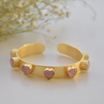 Load image into Gallery viewer, Elegant Heart Bangle