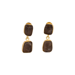 Load image into Gallery viewer, Gold Plated Drop Earrings