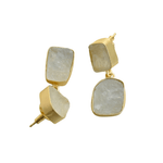 Load image into Gallery viewer, Dangle Gold Plated Earrings