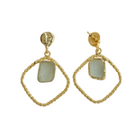 Load image into Gallery viewer, Natural Gemstone Earrings