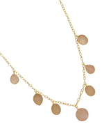 Load image into Gallery viewer, Dangling Rose Quartz Chain