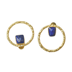 Load image into Gallery viewer, Lightweight Lapis Studs