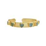 Load image into Gallery viewer, Handcrafted Heart Bangle