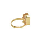 Load image into Gallery viewer, Rose Quartz Vintage Designer Ring