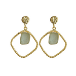 Load image into Gallery viewer, Natural Gemstone Earrings