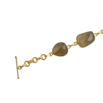 Load image into Gallery viewer, Gold-Plated Stone Bracelet