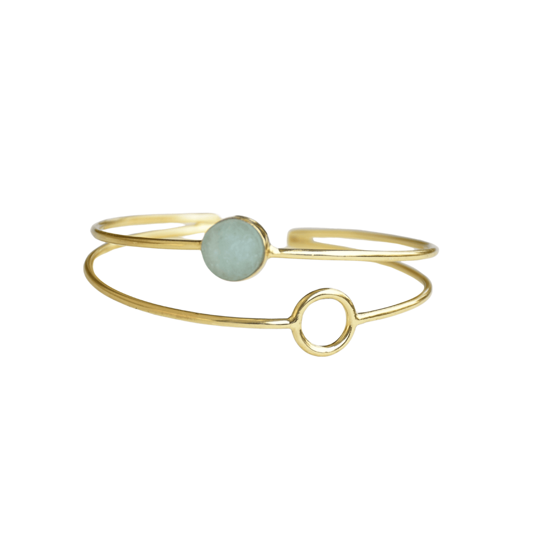 Amazonite Adjustable Bangle