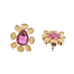 Load image into Gallery viewer, Gift Auricka Statement Crystal Earring with Crystals and 18k gold plating