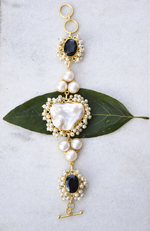 Load image into Gallery viewer, Modern Bold Traditional Bracelet with Pearl