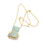 Load image into Gallery viewer, Amazon Stone Pendant