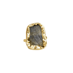 Load image into Gallery viewer, Labradorite Gemstone Ring