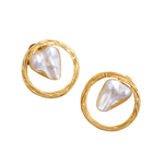 Load image into Gallery viewer, Pearl Elegance Studs