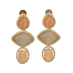 Load image into Gallery viewer, Pink Drop Earrings