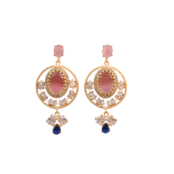 Pink Elegant Magical Earring