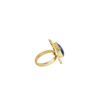 Load image into Gallery viewer, Lapis Lazuli Statement ring

