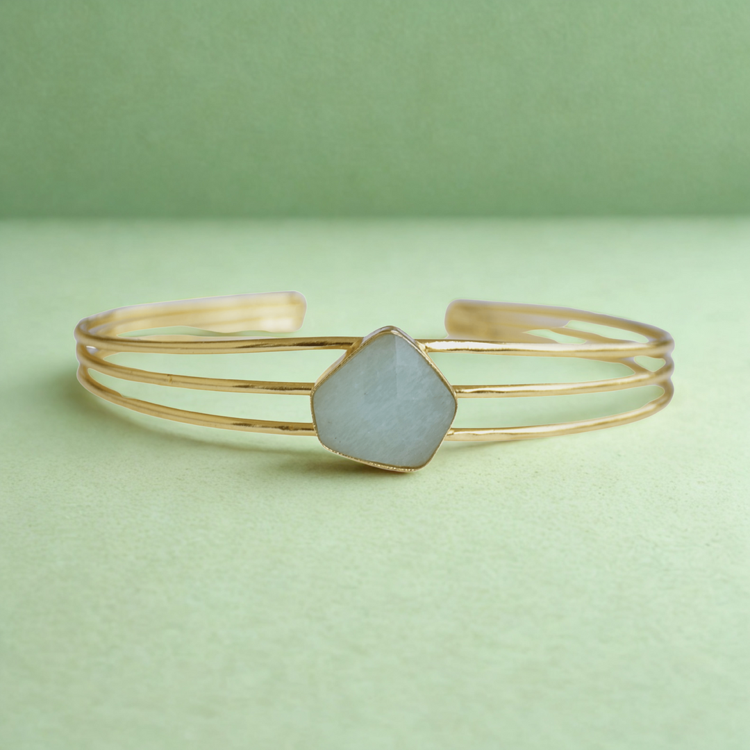 Amazonite Adjustable Bangle