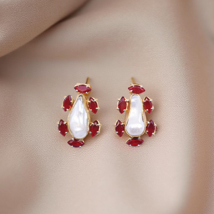 Baroque Pearl Fancy Earrings – Auricka