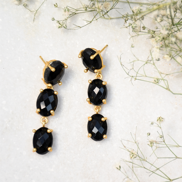 Sleek and bold for modern look earrings