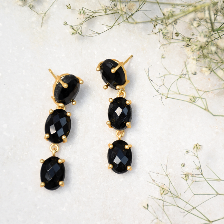 Sleek and bold for modern look earrings