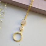 Load image into Gallery viewer, Y2K artistic easy to style layering essential brass pendant
